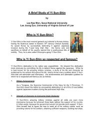 The Practice Of Hongik Ingan Yi Sun Shin Home