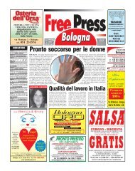 Pronto soccorso per le donne - Freepressbologna.It