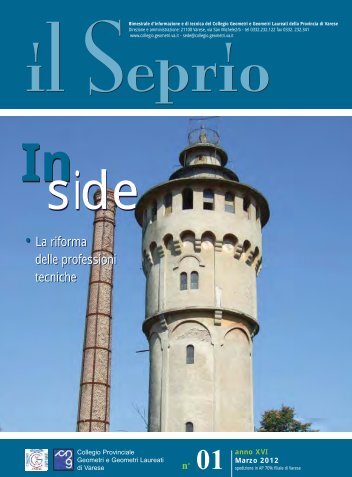 il seprio 01-2012 - Collegio Geometri e Geometri Laureati della ...