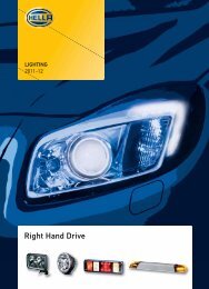 Black Hella 1F3 009 390-011 Rallye 3000 Compact Housing Spotlight