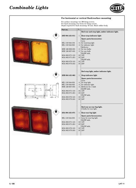 HELLA - Lighting catalogue