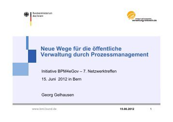 Neue Wege für die öffentliche Verwaltung durch Prozessmanagement