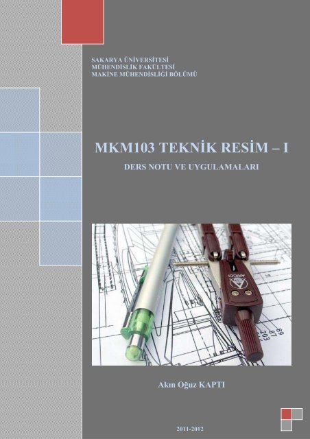 Teknik Resim Ders Notu - Sakarya Üniversitesi