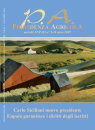 PREVIDENZA AGRICOLA - Fondazione ENPAIA