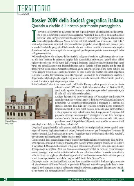 PREVIDENZA AGRICOLA - Fondazione ENPAIA