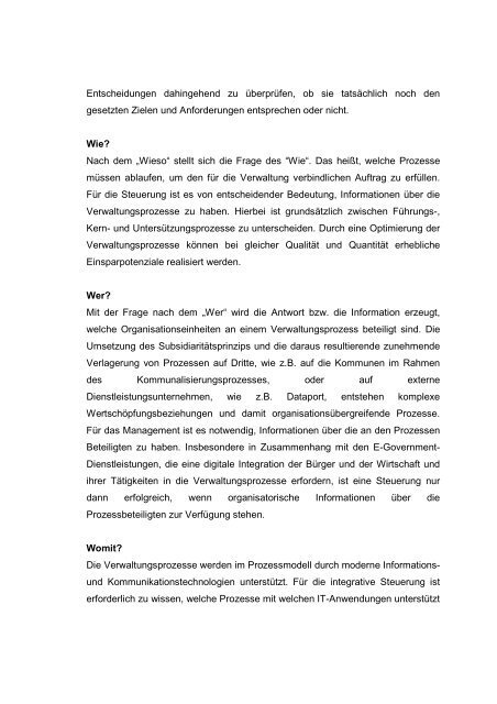 Kooperatives Prozessmanagement Schleswig ... - IT Planungsrat