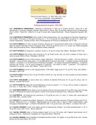 1a parte) (pdf) - Libri antichi Cavallero