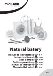 Natural batery - Miniland Educational