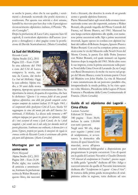 Numero 1 - SAT Società degli alpinisti Tridentini