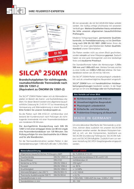 SILCA 250KM