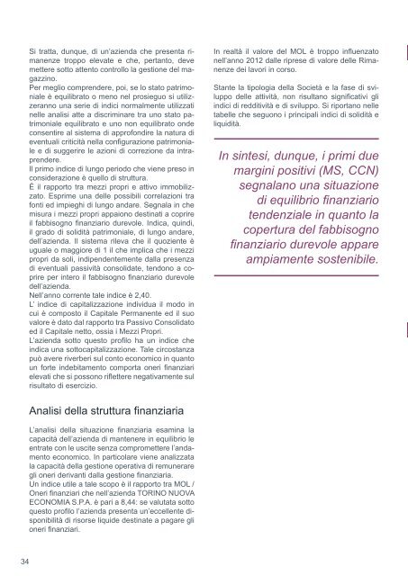 Bilancio 2012.pdf - Torino Nuova Economia