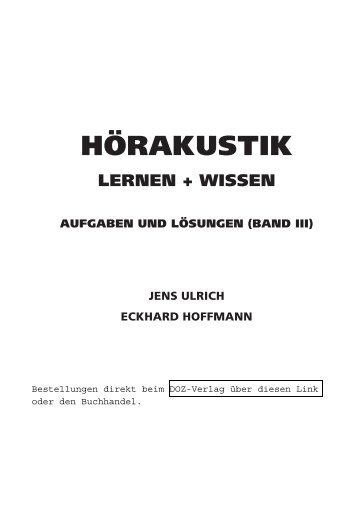 hier als PDF - Hörakustik lernen + wissen