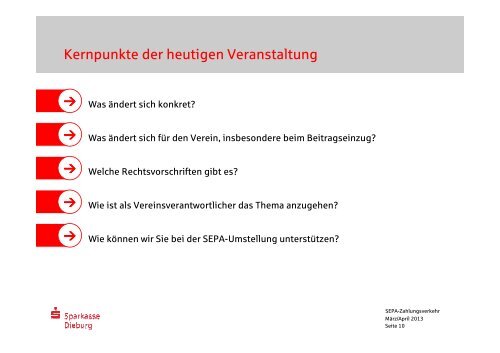 SEPA-Lastschriften - Sparkasse Dieburg