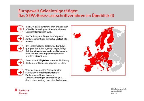 SEPA-Lastschriften - Sparkasse Dieburg