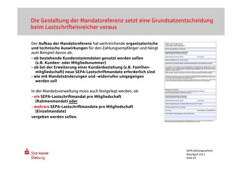 SEPA-Lastschriften - Sparkasse Dieburg