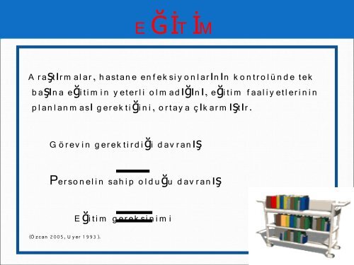 Enfeksiyon Kontrol Hemşireliği Sorumluluk Alanları