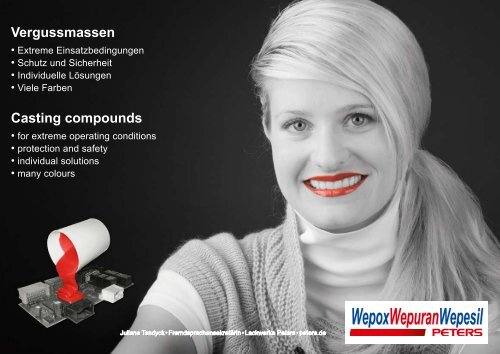 Vergussmassen Casting compounds