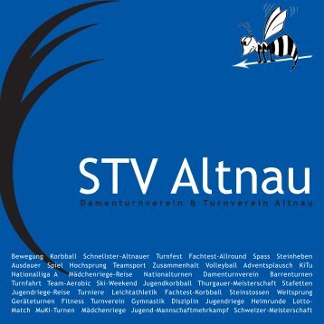 Vereinsbroschüre STV Altnau - DTV Altnau