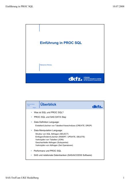 Sql tabellen verknüpfen ohne join