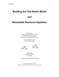 Building the Fish Banks Model and Renewable Resource Depletion