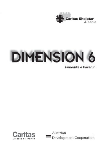 Revista Periodike "Dimension 6" - Caritas Albania