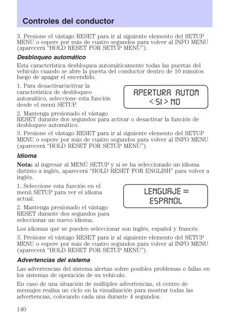 Manual del Usuario - Auto Summit