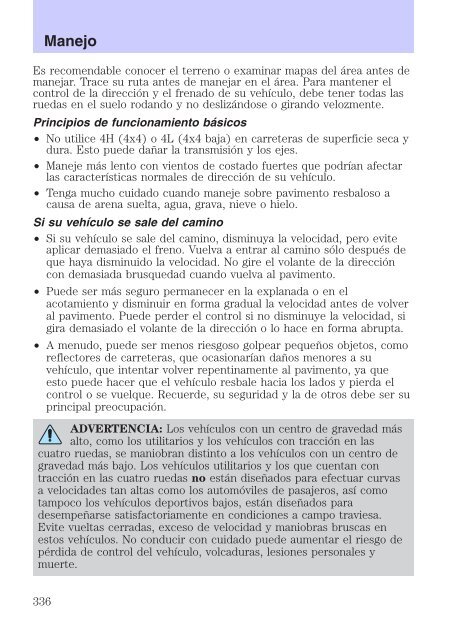 Manual del Usuario - Auto Summit