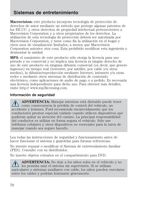 Manual del Usuario - Auto Summit