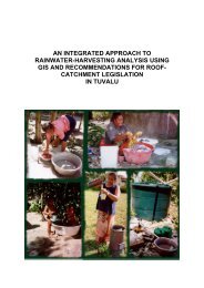 An integrated approach to rainwater-harvesting ... - Up To - SOPAC