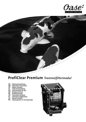 ProfiClear Premium Trommelfiltermodul - Oase Teichbau