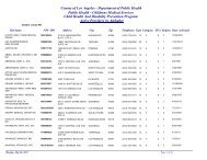 CHDP Provider Roster by Zip Code new - Department of Public ...