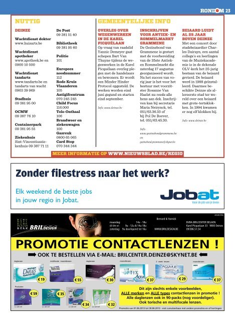 DEINZE - Rondom - Het Nieuwsblad