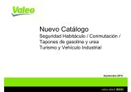 Seguridad Habitáculo - Valeo