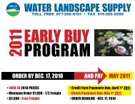 TreaTmenTs - Water Landscape Supply
