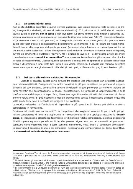 Rubriche valutative - Istituto Comprensivo Giambattista Marino di ...