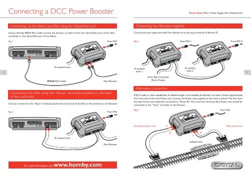 DCC Power Booster - Hornby