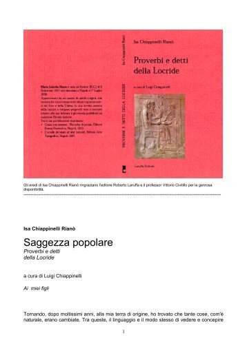 Versione in PDF - Culturaescuola.it