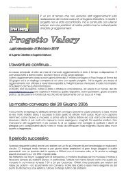 Progetto Valery - Altra Scienza