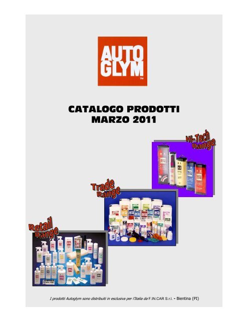 CATALOGO PRODOTTI MARZO 2011 - FINCAR