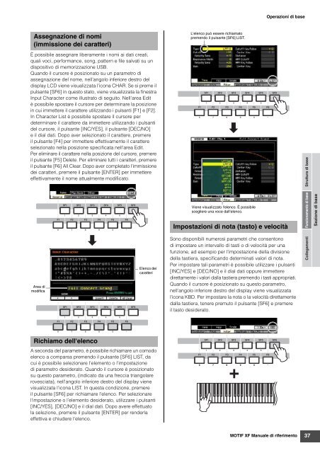 MOTIF XF Owner's Manual - Yamaha