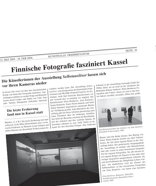 Kunstverein und Kunsthalle - kunsthalle fridericianum kassel