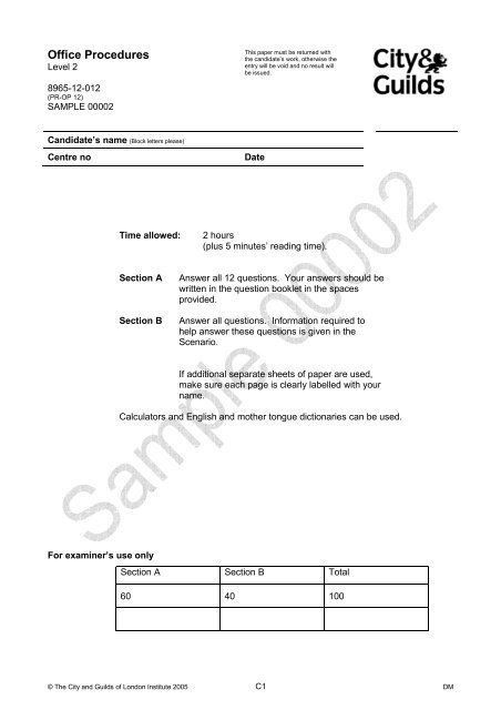8965 02 Sp Pdf 1 Mb City Amp Guilds