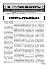 GOLPISTI ALL'AMATRICIANA - Movimento Fascismo e Libertà