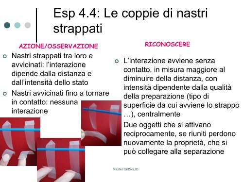 Un percorso per formare al ragionamento fisico nella fenomenologia ...