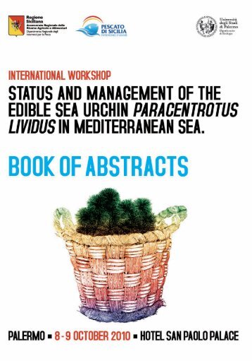 Paracentrotus lividus - Laboratorio di Ecologia Marina
