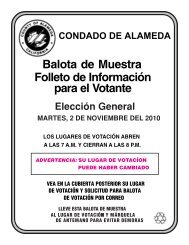 Folleto de Información para el Vo t a n t e Balota de Muestra