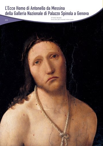 L'Ecce Homo di Antonello da Messina della Galleria Nazionale di ...