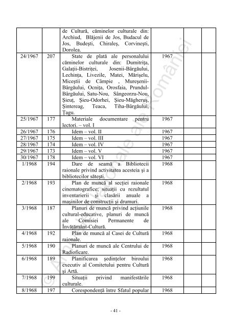 Sfatul popular al raionului Bistrita 2 1950-1968 - Arhivele Naţionale ...