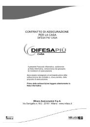 fascicolo informativo difesa più casa - plataroti assicurazioni