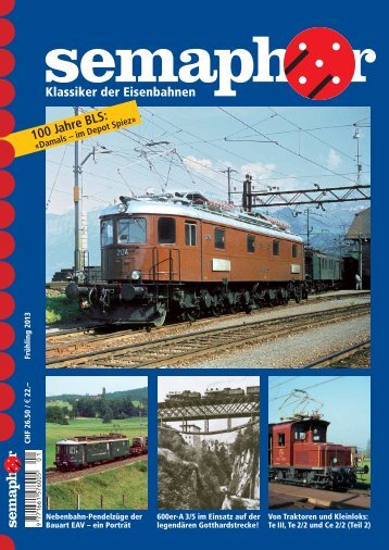 Auszug aus Nr. 1 2013 (PDF, 2,8 MB) - Semaphor